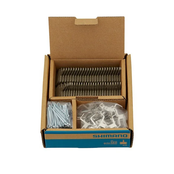 Caja Pastillas Shimano Resina B05S-RX aletas tipo 3 25 pares