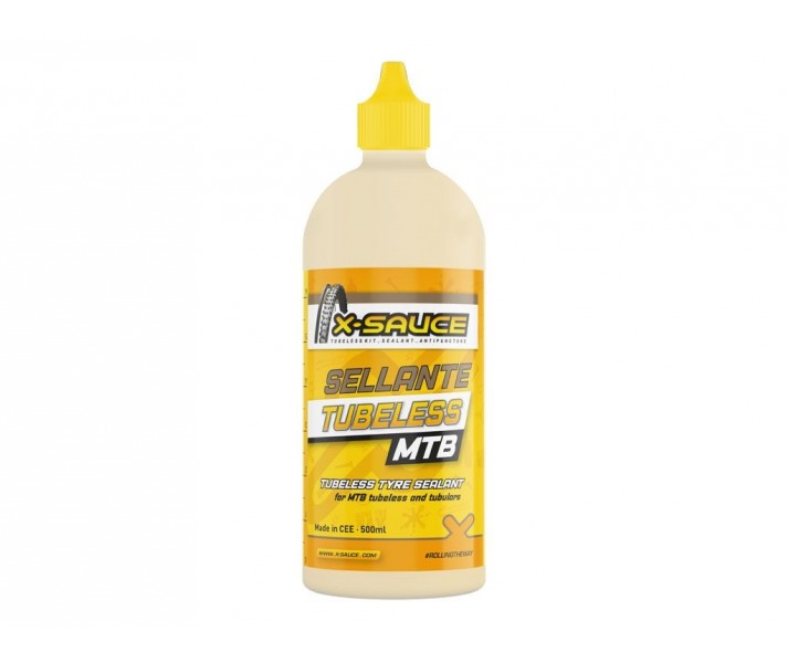 X-SAUCE ANTI-PUNCTURE LIQUID 500ml TUBELESS MOUNTAIN