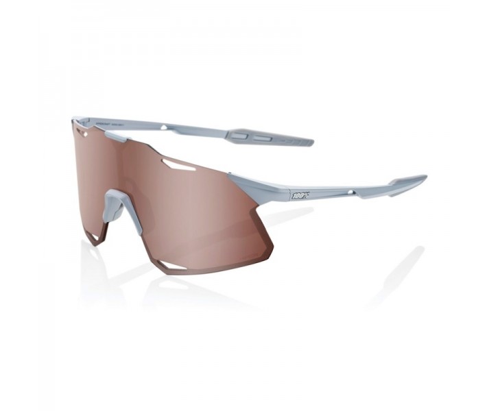 Gafas 100% Hypercraft Gris Stone - Lente HiPER Crimson