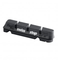 Kit 4 Swissstop Flash Black Aluminiumschuhe