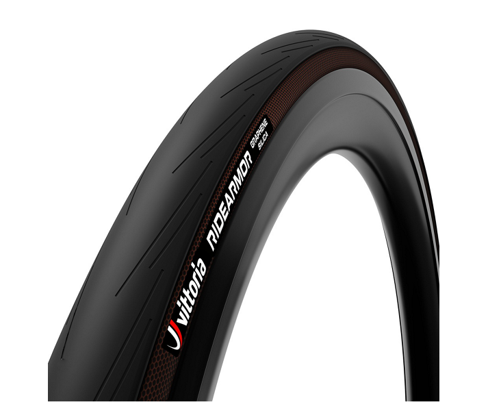 Cubierta Vittoria RideArmor II Full Black 28-622/700x28c TLR G2