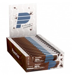 Caja Barritas de Proteínas Powerbar Protein Plus 30% sabor Chocolate 15 ud.55gr.