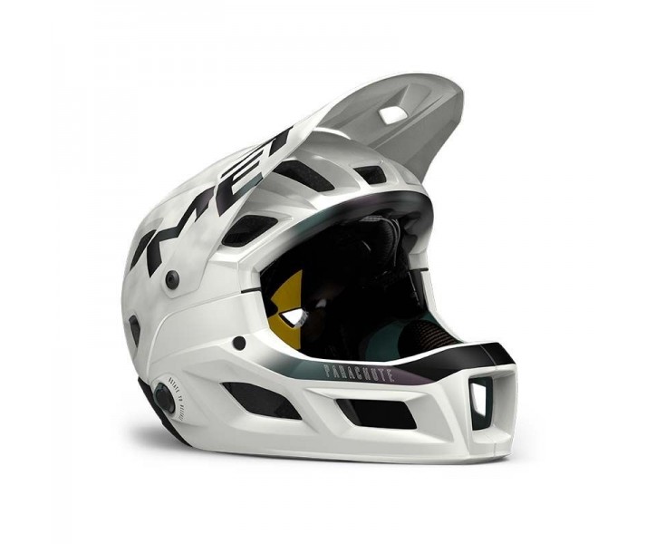 Met Parachute MCR MIPS Matte Iridescent White Helmet