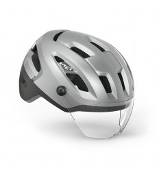 Met Intercity MIPS Matte Reflective Silver Helmet