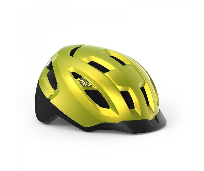 Met Urbex MIPS Helm Lime Green Metallic Gloss