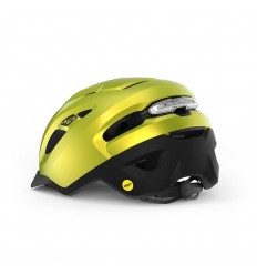 Met Urbex MIPS Helm Lime Green Metallic Gloss