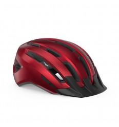 Met Downtown MIPS Gloss Red Helmet