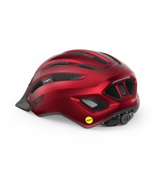 Met Downtown MIPS Gloss Red Helmet