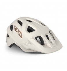 Met Echo Helmet White/Matte Bronze