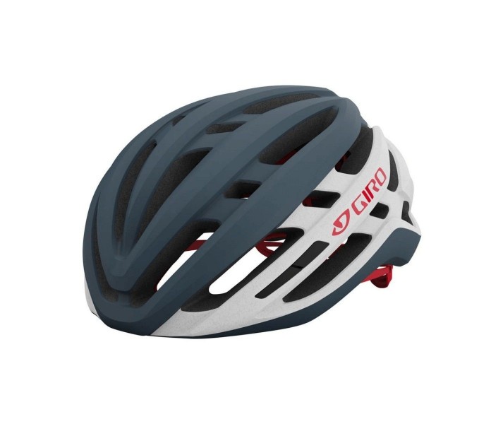 Giro Agilis Helm Blau / Weiß / Rot