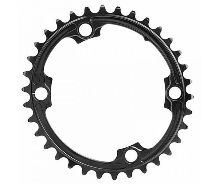 Absolute Black Premium Road 110/4BCD chainring (34d - 38d) black