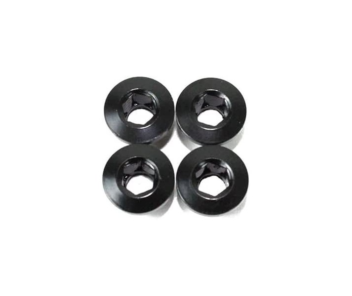 Miche Pistard Air/2.0 Chainring Screws Kit 4 arms Black