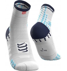 Calcetines High V2 Blanco/Azul