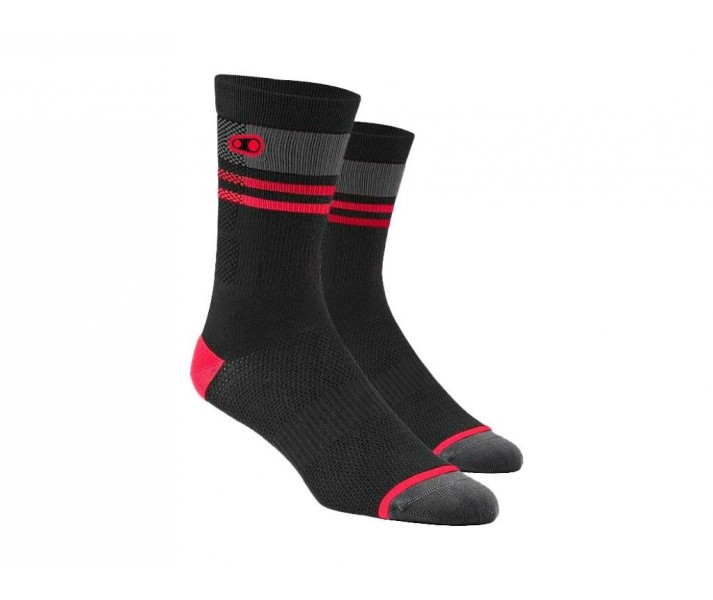 Crankbrothers Socks Black/Orange/Green