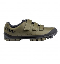 Zapatillas Northwave Hammer Verde Forest-Negro