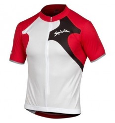 Maillot Spiuk Manga Corta Race Blanco/Rojo/Negro M