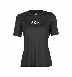 Camiseta Fox técnica Flexair Ascent Mujer Negro