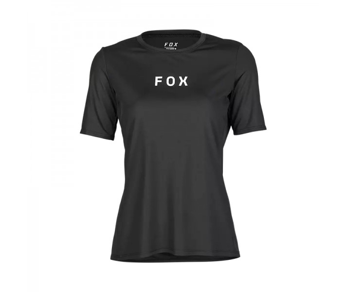 Camiseta Fox técnica Flexair Ascent Mujer Negro