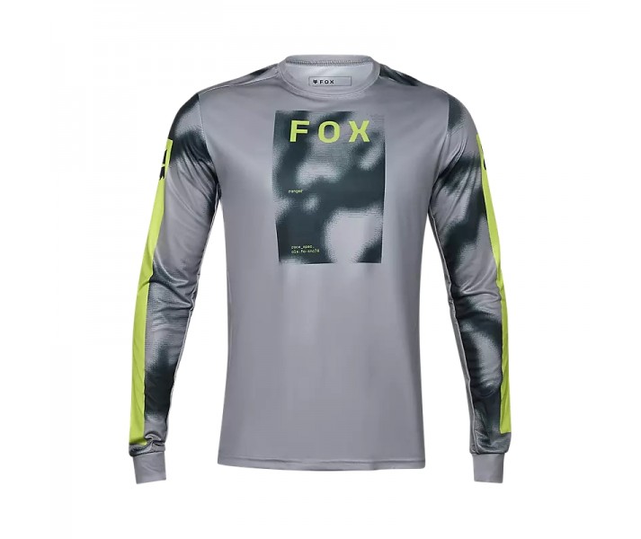 Camiseta Técnica Fox m/l Ranger Taunt Gris