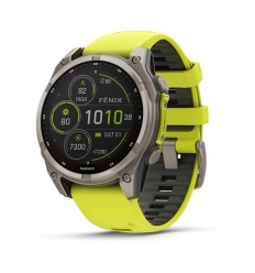 Reloj Garmin Fenix 8 47mm Solar Amarillo