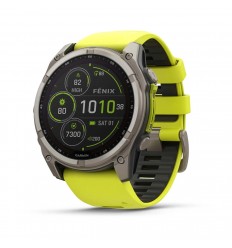 Reloj Garmin Fenix 8 51mm Solar Amarillo