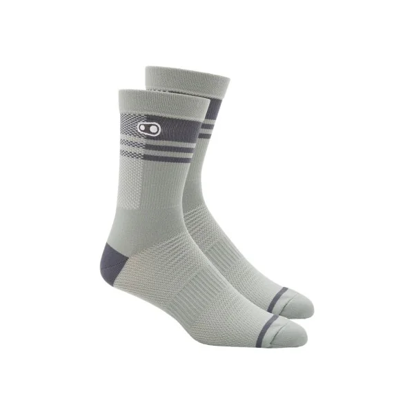 Calcetines Crankbrothers Icon MTB Verde/Gris