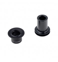 Kit de tapas para buje trasero Bontrager 240 Disc 12 mm negro