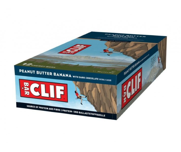 Barrita Bio Energética Clif Mantequilla Cacahuete Banana Chocolate 50g