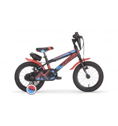 Bicicleta Infantil MBM Rockstar 12' Negro-Rojo