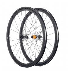 Juego De Ruedas Progress Aero Disc Cubierta 12x100/12x142 Shimano Negro