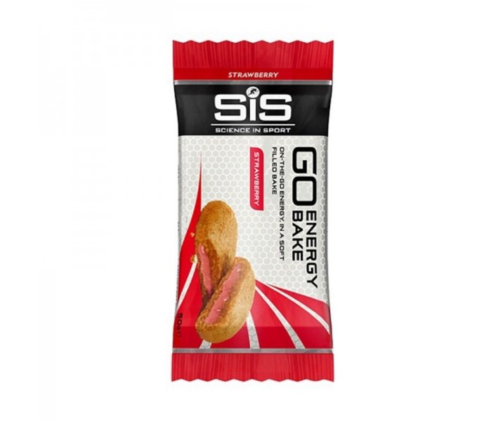 Bizcocho SIS Go Energy Fresa 50g