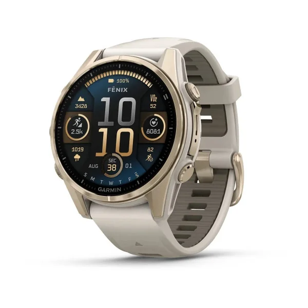 Reloj Garmin Fenix 8 43mm Amoled Beige