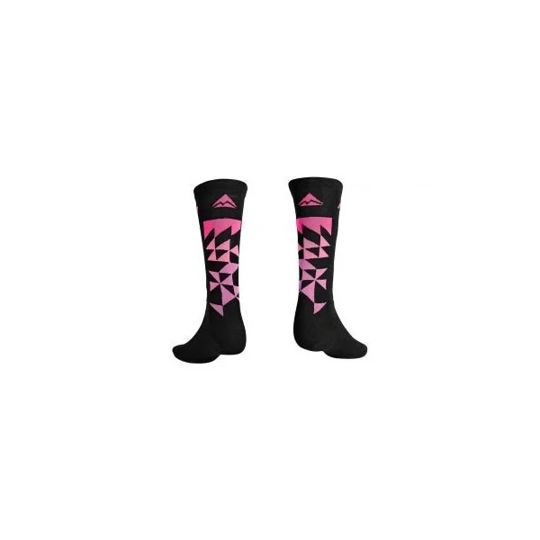 Calcetines Merida Mtb Negro/Fucsia