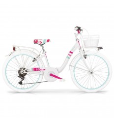 Bicicleta Infantil MBM Fleur Steel 24'