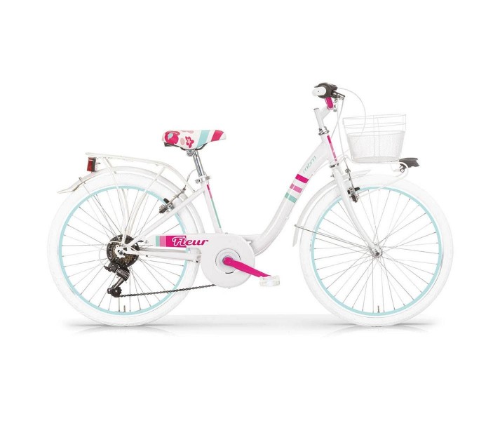 Bicicleta Infantil MBM Fleur Steel 24'