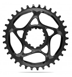 Absolute Black Round Direct Mount Chainring For Sram GXP Black