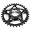 Absolute Black Round Direct Mount Chainring For Sram GXP Black