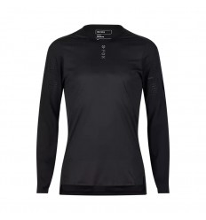 Camiseta Fox técnica m/l Flexair Pro Negro