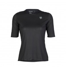 Camiseta Fox técnica Flexair Ascent Mujer Negro